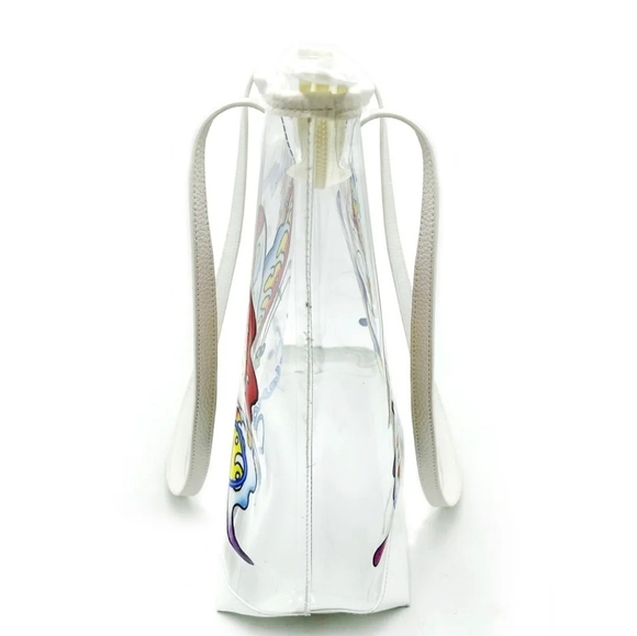 🔹️ Ed hardy🔹️ PVC Clear see through butterfly  Tote Bag  🦋 - Picture 3 of 5